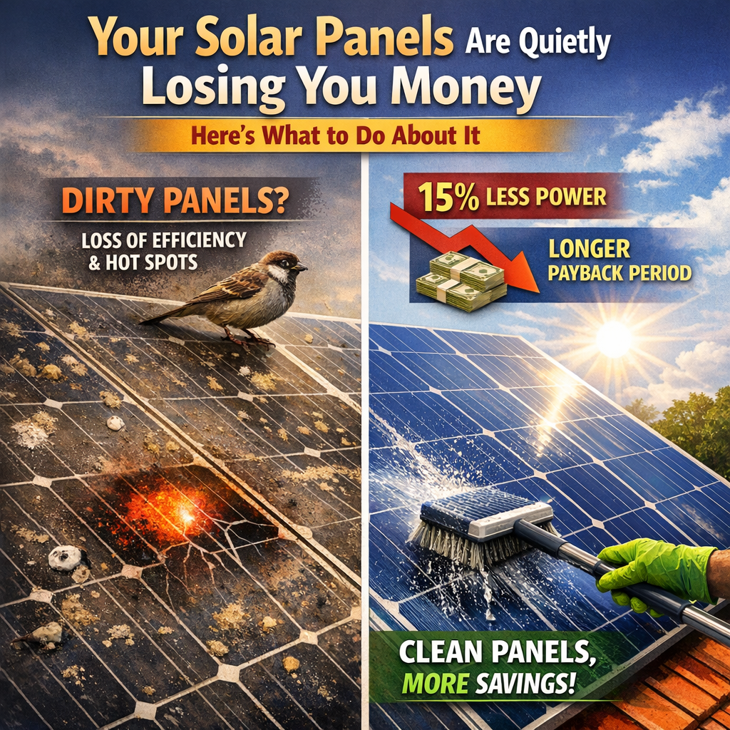 Your Solar Panels Are Quietly Losing You Money — Here's What to Do About It