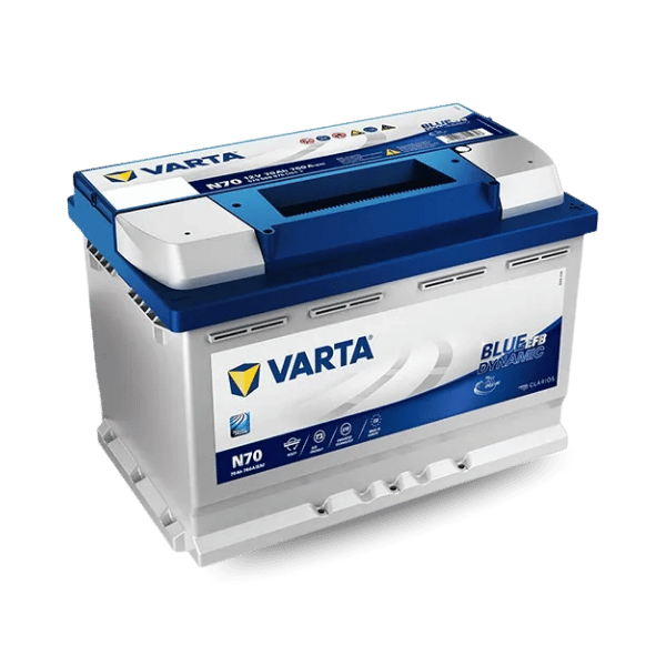 Varta Blue Automotive EFB Battery 652-EFB N70 