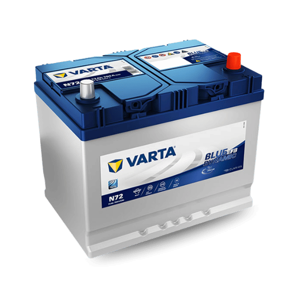 Varta Blue EFB Automotive Battery 639EFB-N72 