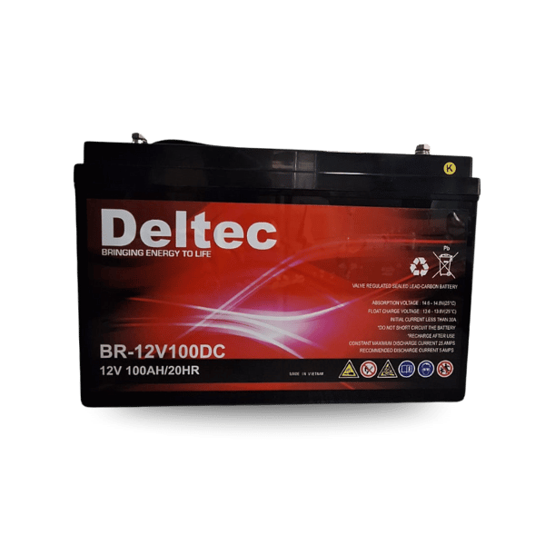 Deltec AGM 12V 100ah  Battery 12V 100Ah