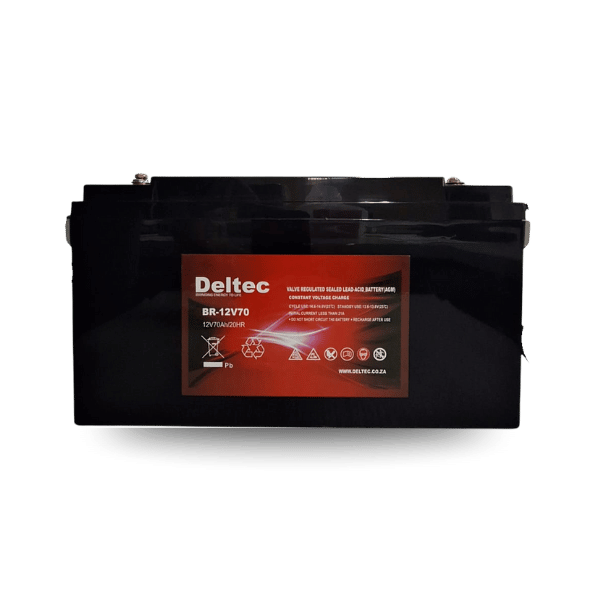 Deltec AGM Battery 12V 70ah