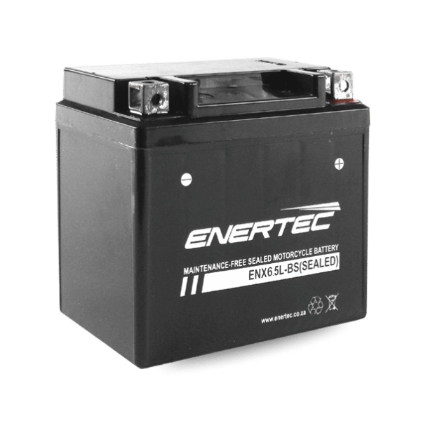 Enertec 6.5L-BS AGM Motorcycle Battery
