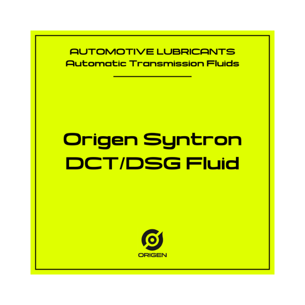 Origen Syntron DCT/DSG Dual Clutch Transmission Fluid - 5L
