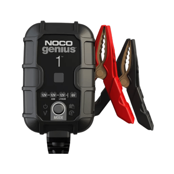 NOCO GENIUS1 12V 4-Bank 40A On-Board Battery Charger. Battery Maintainer + Battery Desulfator

