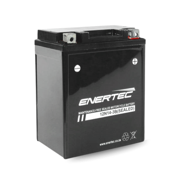 Enertec 12N14-3B AGM Motorcycle Battery