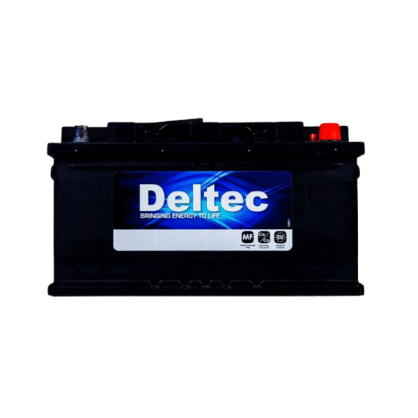 668 Deltec Blue Automotive Battery - Low Box