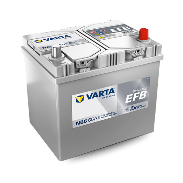 Varta Blue EFB Automotive Battery 649 N65 