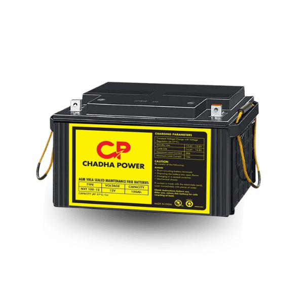 Chadha Power 12V 100Ah AGM