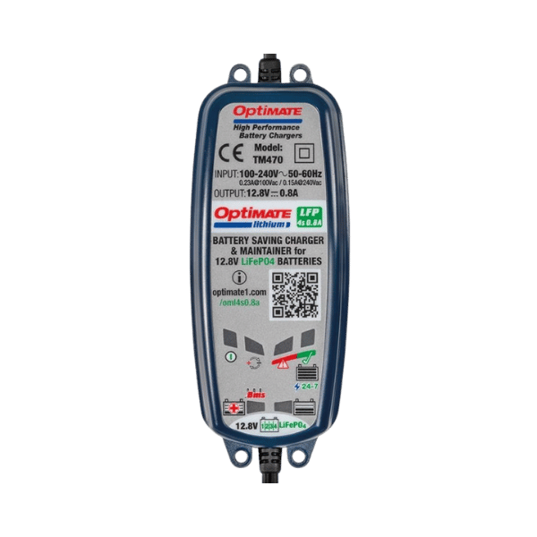 OptiMate Lithium 4s LITHIUM series: 8-step 12.8V 0.8A sealed battery saving charger & maintainer
