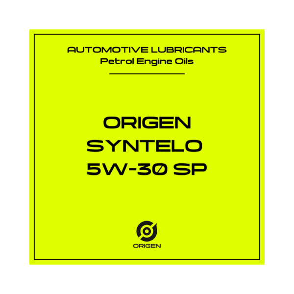 Origen Syntelo 5W-30 SP Engine Oil - 20L