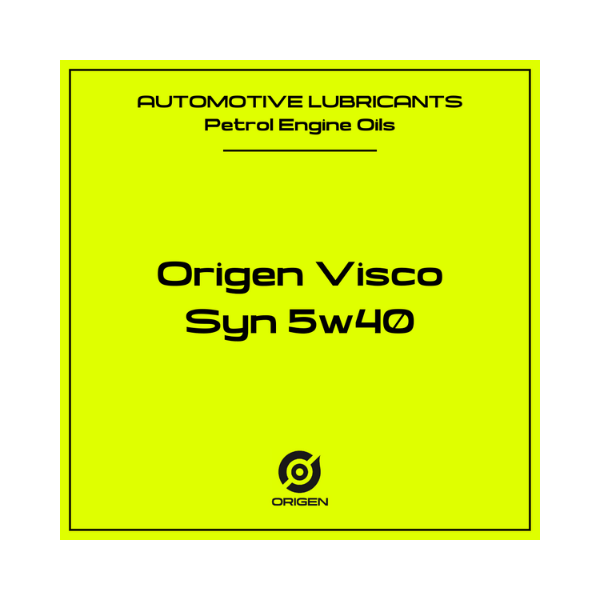 ORIGEN VISCO SYN 5W-40 Synthetic Engine Oil 0-OIL-0094