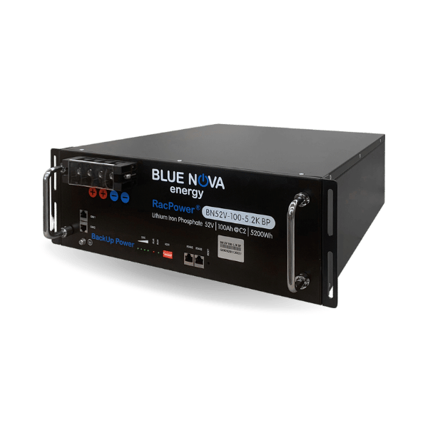 Blue Nova Rack Mounted Lithium Battery - Min order of 24 51.2V 100Ah