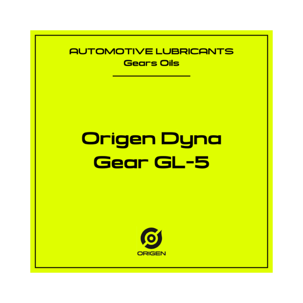 ORIGEN DYNA GEAR 80W90 GL-5 Automotive Gear Oil 0-OIL-0326