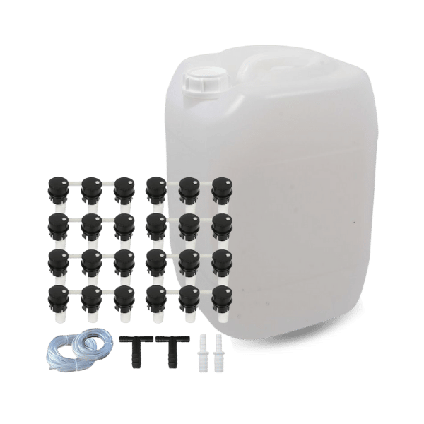 2V-48V Battery Water Kit System & 20L Plastic Container