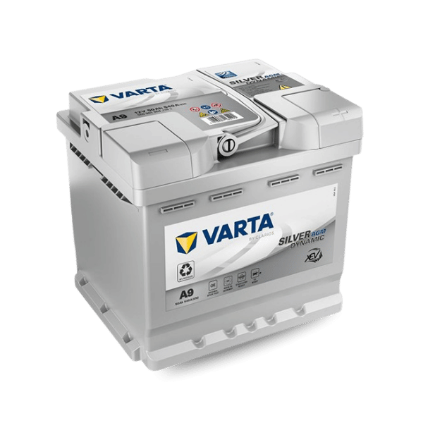 Varta Silver AGM Automotive Battery 6412GM-A9 