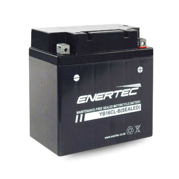 Enertec YB16CL-B AGM Motorcycle Battery