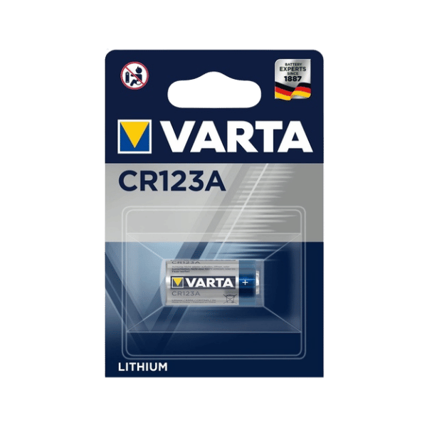 Varta Lithium Cylindrical CR 123A CR 17345