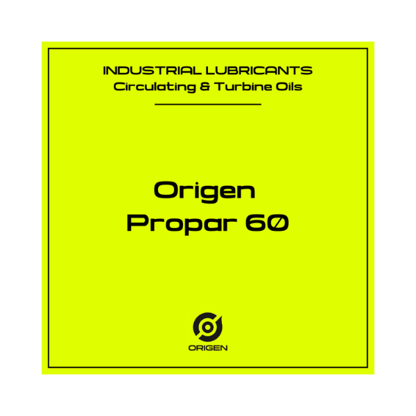 Origen Propar 60 Circulating & Turbine Oil - 210L