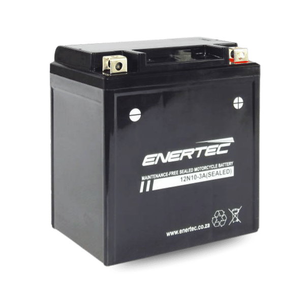 Enertec 12N10-3A AGM Motorcycle Battery