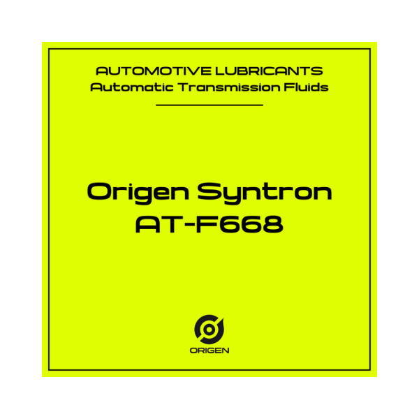 Origen Syntron AT-F668 Fully Synthetic Transmission Fluid - 20L