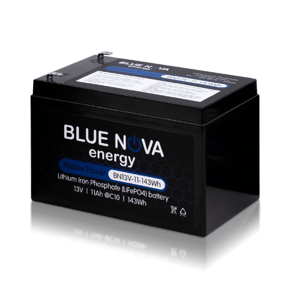 Blue Nova Mobile Lithium Battery 13V 11Ah