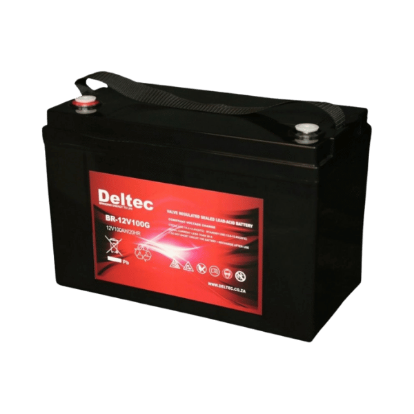 Deltec 12V 100aH Gel Battery