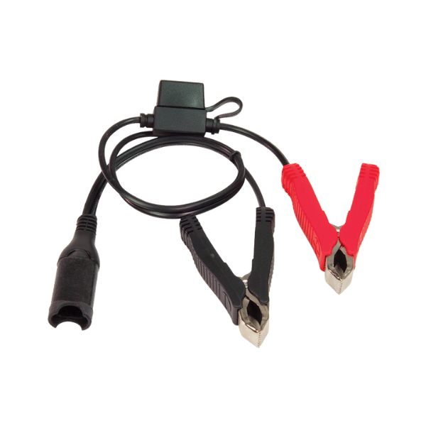 OptiMate Cable Battery Clips with fuse, powersport
